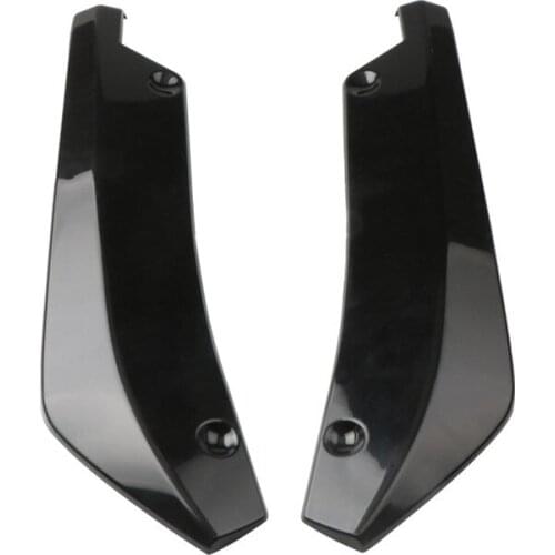 2pcs Universal Car Rear Bumper Lip Splitter Scratch Protector for Land Rover Range Rover/Evoque/Freelander/Discovery