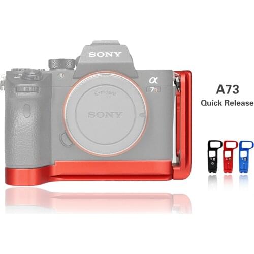 A7M3 Quick Release L Plate/Bracket Holder hand Grip for Sony A7III / A7RIII / A9 Quick Release Baseplate & side plate