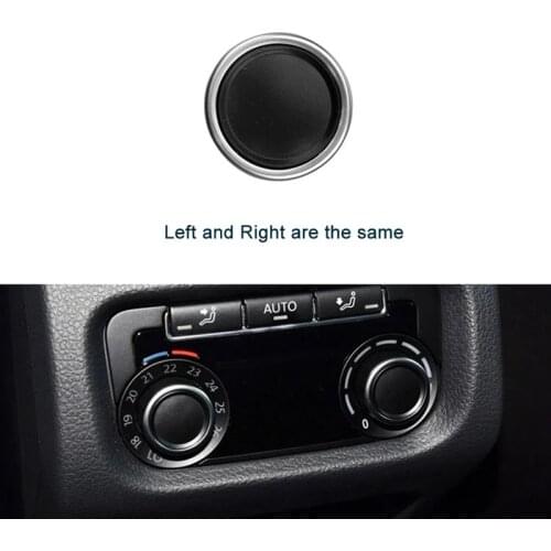 Car Rear Air Conditioning Knob AC Knob Heat Control Switch Button for Sharan Auto Accessories