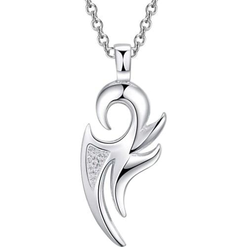 Shiny bling beautiful silver plated Necklace New Sale silver necklaces & pendants /COZBUMUU SLPIPIQD
