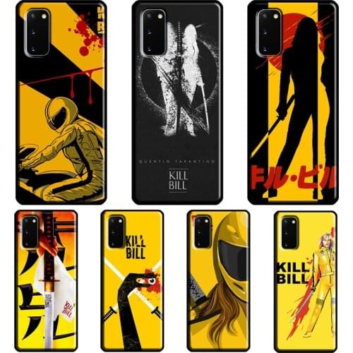 Kill Bill Movie Poster Cover For Samsung Galaxy S20 FE S21 Ultra Note 20 Note9 Note10 S8 S9 S10 Plus Phone Case