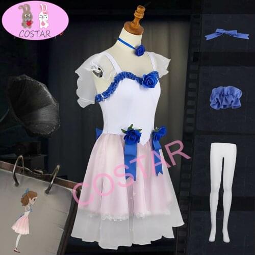 COSTAR Game Identity V Vera Nair Perfumer The Red Shoes Cosplay Dress Women Girls Cute Costume Full Set Halloween