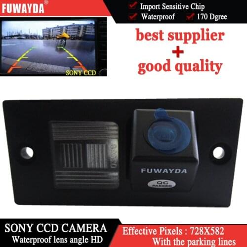 FUWAYDA color FOR SONY CCD HD Rear View Camera backup reverse parking camera night vision waterproof for HYUNDAI H1 GRAND STAREX