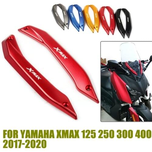 For Yamaha XMAX X-MAX 125 250 300 400 Windscreen Windshield Deflector Guard Decoration Cover Motorcycle CNC Aluminum Alloy