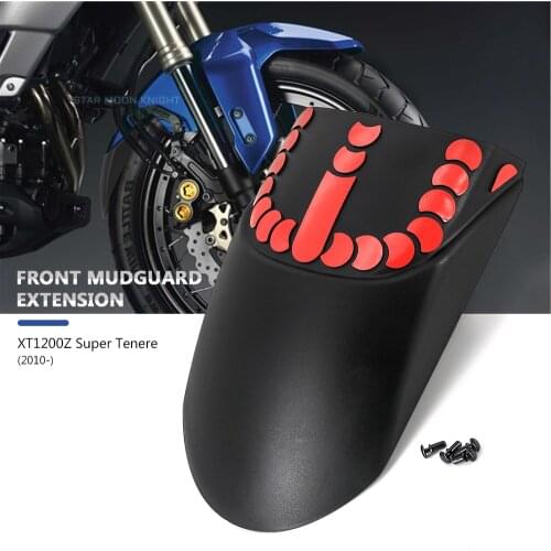 For Yamaha XTZ1200 XTZ 1200 XT1200Z XT 1200 Z Super Tenere 2010 - Motorcycle Front Mudguard Fender Rear Extender Extension