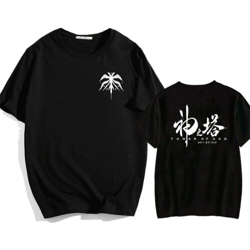 South Korean Comics Tower of God T-shirt Mens High Quality Retro Short Sleeves Summer Round Neck Cool T-shirt