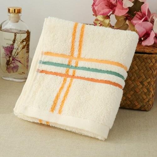 Cotton Terry Towels Bath Body Face Towel Absorbent Sweat Wipes Facecloth for Bathroom 33*75cm