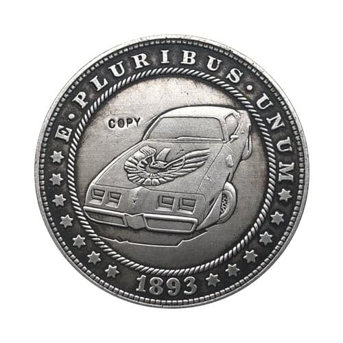 Hobo Nickel 1893-S USA Morgan Dollar COIN COPY Type 134