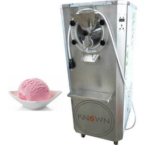 Commercial vertical 25L capacity R22 hard ice cream machine