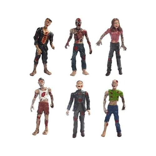 10 cm model walking model of joint movable zombie zombie army soldiers