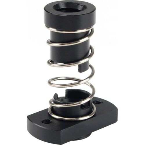 Mounting Extruder Adapter Ender 3D Printer T8 POM Anti Backlash Nuts for Lead 2mm/4mm/8mm Threaded Screw Rod