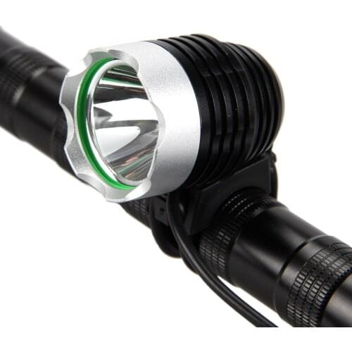 Real 1200 Lm XML T6 led Bicycle Front Light Rechargeable Headlamp bike light Battery needs to be purchased separately