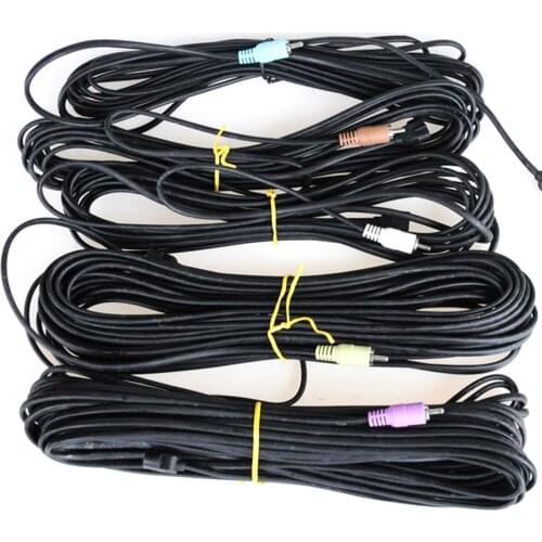 Original Zhibao Audio Cable Speaker Cable Audio Cable FOR BOSE V35 V25 T20 AM10 Black White 6M 15M for Bose Home Theater Speaker