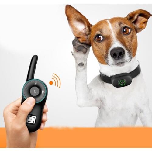 New Pet Dog Bark Deterrents Automatic anti Bark Collar Waterproof Rechargeable Electric Shock Vibration Dog Training Collar