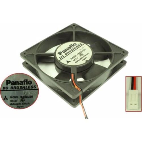 Panaflo FBP-12A12H DC 12V 0.6A 120x120x25mm 2-wire Server Cooling Fan