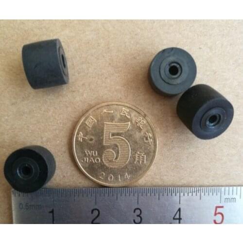 4pcs 10mmx8x2 for JVC retractor press belt pulley deck audio pressure recorder cassette deck pinch roller tapemusic Stereo