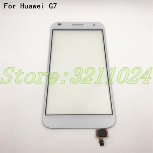 5.5 inch Black White Touch Screen For Huawei G7 Touch Screen with Digitizer Glass Panel Replacement Parts