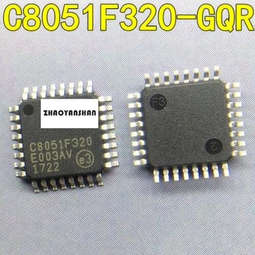100pcs X C8051F320-GQR C8051F320 LQFP32 NEW