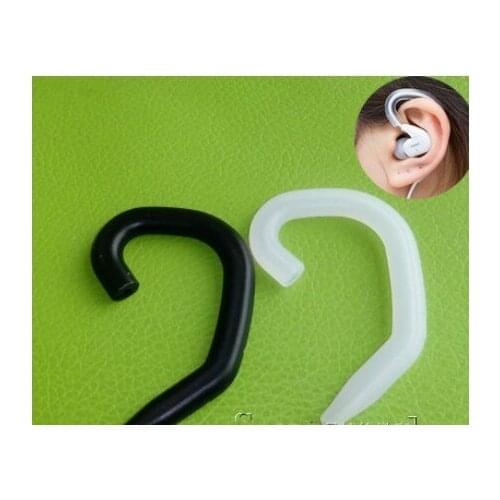Promotions 4 Color Silicone Earphone Clip Hook Earhook ear hook hanger for Universal Headset Earphone 50pcs/lot