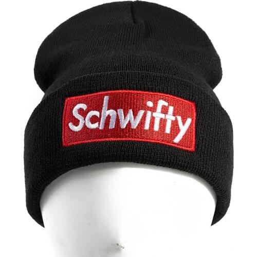 Cosplay morty Costumes Knitted Hat skullies Beanies halloween for women men autumn winter Rick Letter Schwifty fashion beanie