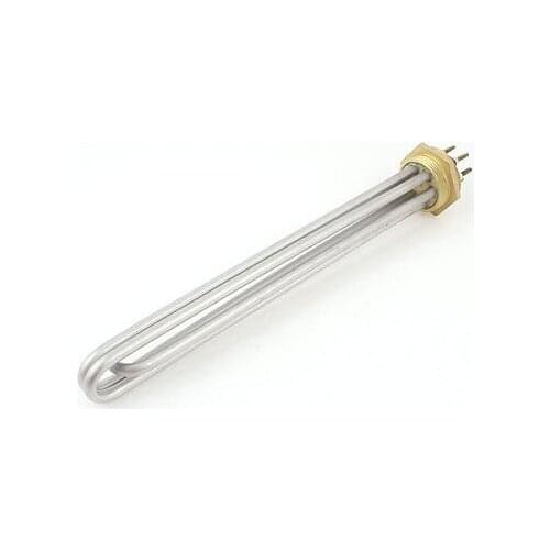 AC 380V 9KW Screw Type Connector Electric Heating Tube Water Heater Element