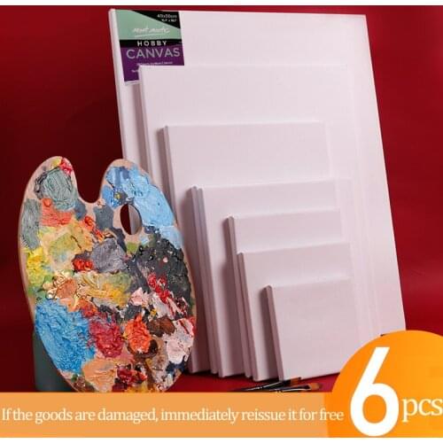 6Piece Cotton Wood Frame For Canvas Oil Painting Professional Artist Blank Canvas Framed For Primed Oil Acrylic Paint Wholesale