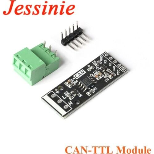 CAN to TTL Convertor Board Module Serial CAN Drive Board Module Support 3.3 5V Wide Voltage Supply