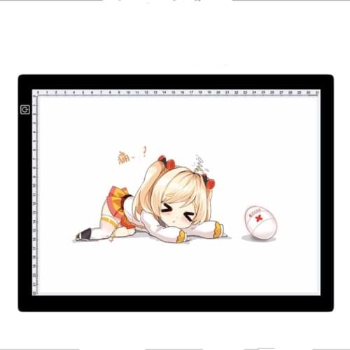 Digital Graphics Tablet A4 Drawing Tablet LED Light Box Pad Electronic USB Tracing Art Copy Board Writing Painting Table