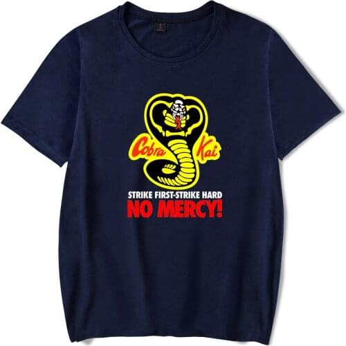 Men/women Cotton T-Shirt Cobra Kai T-shirts Summer Print T-Shirt O-neck XXS To 4XL Short Sleeve Tops Shirt Casual