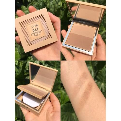 Makeup iluminador Highlighter Palette Face Concealer Contour Bronzer Highlight Cosmetic Makeup Corrector Hairline Nose Shadow