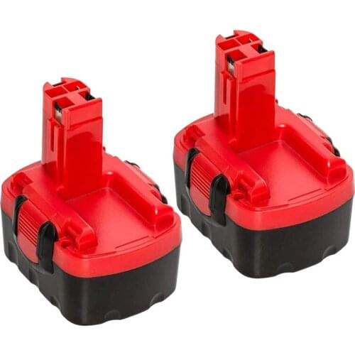 2pcs 14.4V 3500mAh Ni-MH Battery for Bosch Cordless Drills BAT040 BAT038 BAT041 BAT159 BAT048 BAT100 Backup Replacement Battery