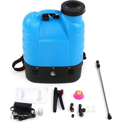 Plastic 16L Electric Backpack Type Agricultural High Pressure Sprayer Gardening Tool 110V US Plug led for plants