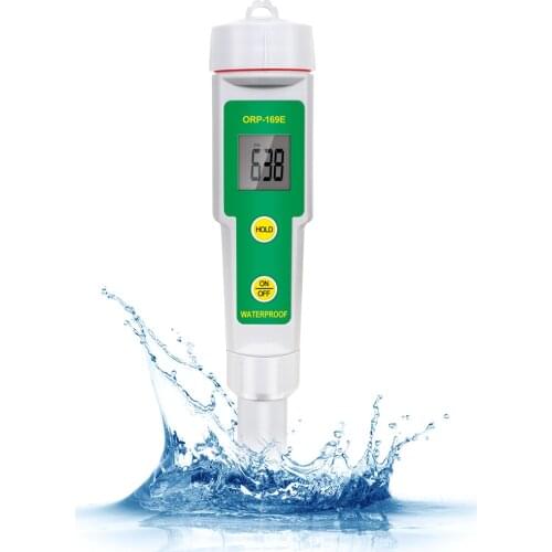 169E/169F Redox Tester Waterproof ORP Meter With Replaceable Probe ORP Water Quality Test Tool Pool Redox Potential Analyser