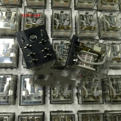 SMBH-12VDC-FL-2C Relay 8-Pin 2-Group Switching 10A 250VAC 13F