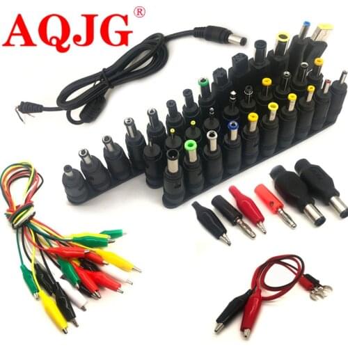 48 1pair Universal Laptop AC DC Jack Power Supply Adapter Connector Plug for HP IBM Dell Apple Lenovo Acer Toshiba Notebook