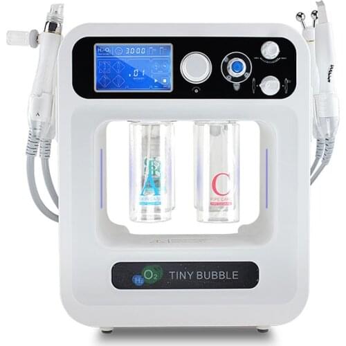 All In One Hydra Dermabrasion Peel Skin Cleaning Vacuum Face Hydro Water Oxygen Jet Peel Machine for SPA and Home