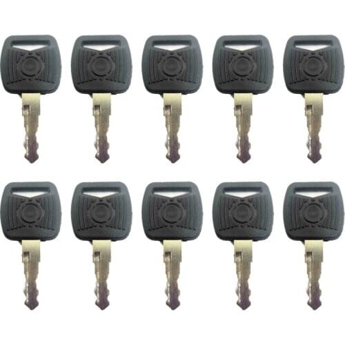 10 Ignition Keys For Skytrak 8035807 Key Set APK75 5119S