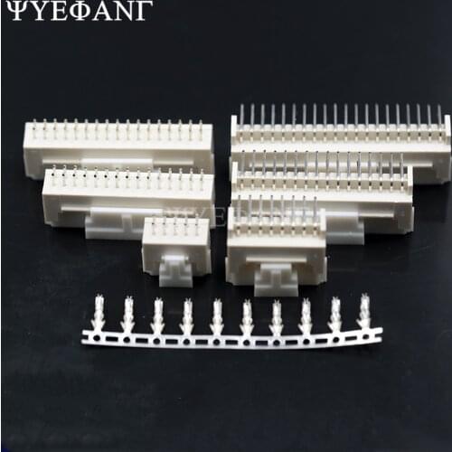 10SETS JST PHB 2.0MM 2/3/4/5/6/7/8/9/10pin PHB2.0 Connector plug Male + Female + Crimps