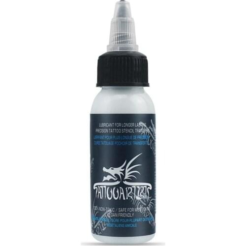 30ml Tattoo Transfer Gel Water Body Art Tattoo Inks Accessories Cream Oils Beauty Tattoo Body Full Stuff Stencil Cover Pain W7B2