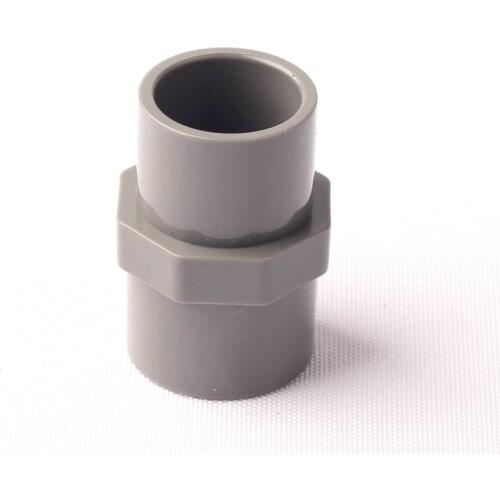 40pcs 1/2'' Female Thread To 20mm Inner Dia. Pipe Straight Connector Adapter NuoNuoWell PVC Garden Micro Irrigation Tube Joint