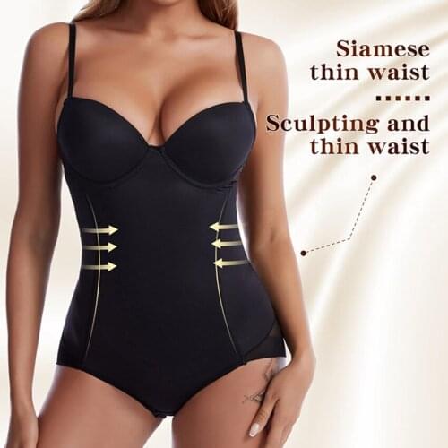 Push Up Body Shaper Fajas Colombianas Seamless Women Bodysuit Slimming Waist Trainer Shapewear Butt Lifter Corset Reductoras