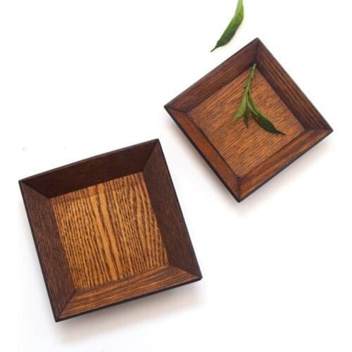 The Whole Wood Snacks Dish Cake Dessert Bread Plate Pastoral Mini Sweetmeats Sauce Pickles Fruit Bowl Gravy Boats Japanese Style