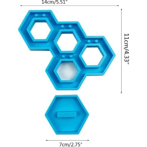 DIY Display Stand Hanger Epoxy Resin Mold Earring Hook up Casting Silicone Mould