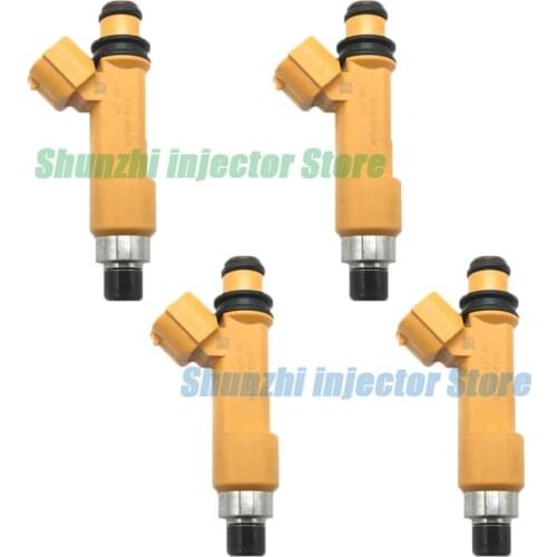 4pcs Fuel Injector Nozzle For Suzuki Ignis 00~06 Jimny 01~15 Liana 01~07 Swift 05~15 Wagon R 03~07 1.3L 297500-0120 15710-86G00