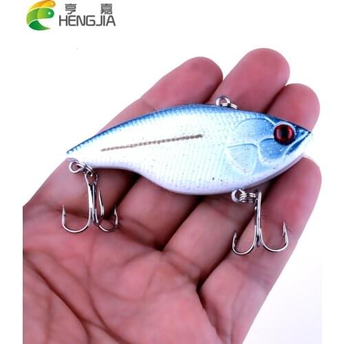 HENGJIA 1pcs 7.5cm 18.6g VIB Fishing Lure isca artificiais para pesca Hard bait fishing jigging wobblers crankbait fishing Tool
