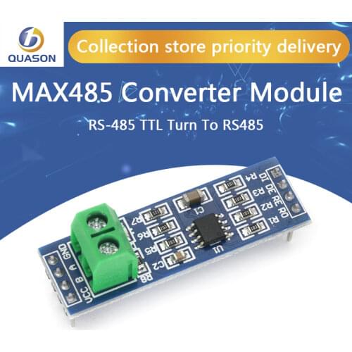 5PCS MAX485 Module RS-485 TTL Turn To RS485 MAX485CSA Converter Module For Arduino Microcontroller MCU Development Accessories