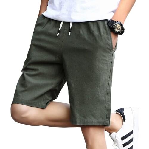 Plus Size 5XL 4XL Men Shorts Summer Casual Shorts Men Cotton Fashion Bermuda Shorts High Quality Man Breathable Beach Shorts