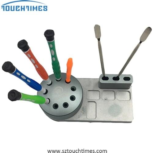 Screwdriver place tools kit 360° rotate place tools screwdriver and screw storage device for Miniature screwdriver