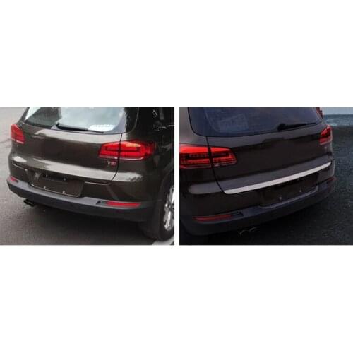 For Volkswagon Tiguan 2009-2012 High quality stainless steel Rear Trunk Lid Cover Trim 2009 - 2012