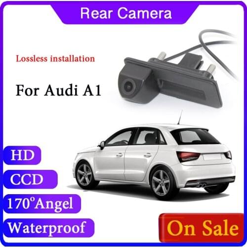 Reverse Parking Night Vision Image For Audi A1 2010~2018 Dedicated Handle Camera